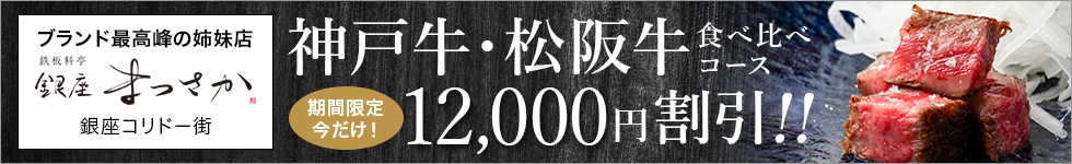 鉄板料亭 銀座まつさか